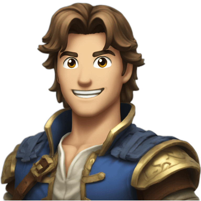 Richter Belmont smiling emoji