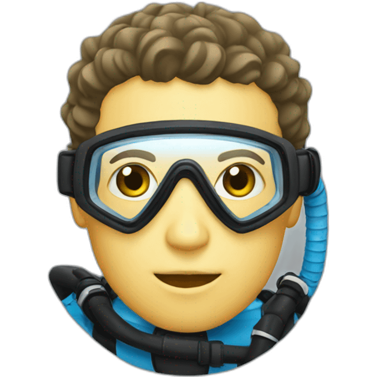 A diver emoji