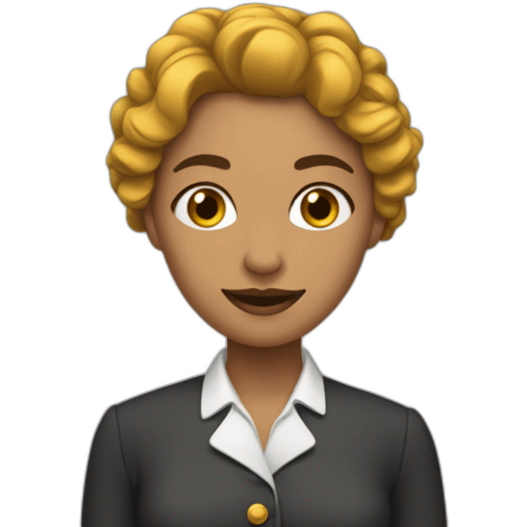 Femme avec des menottes  emoji