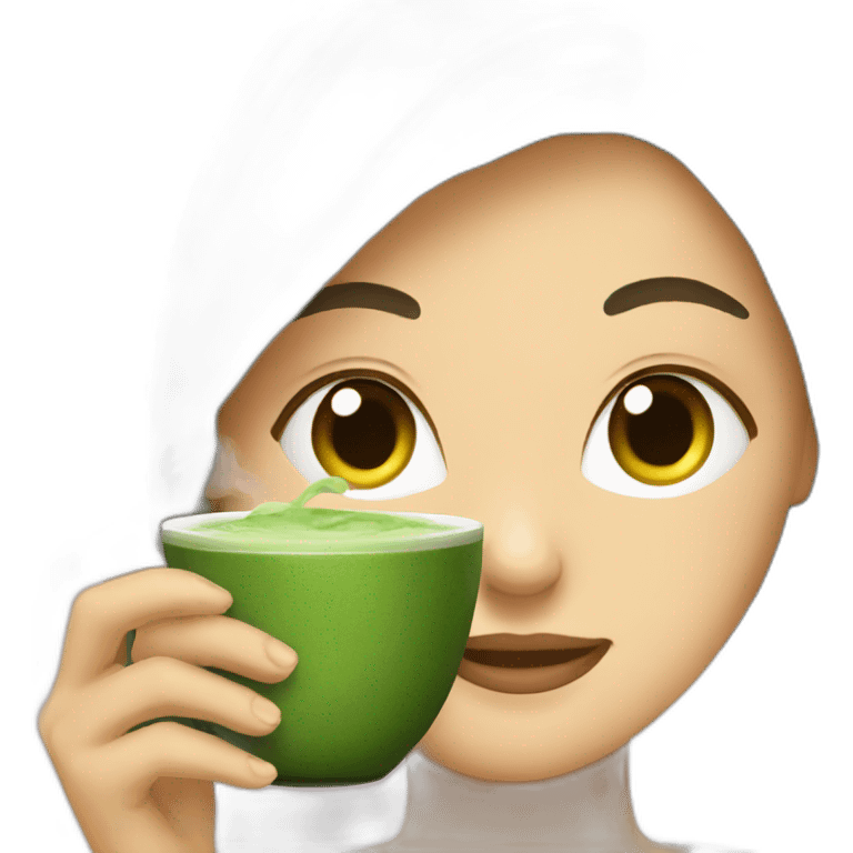 Matcha tea emoji