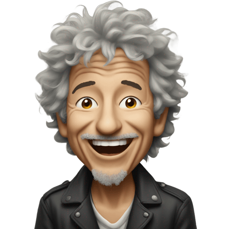 bob dylan laughing emoji