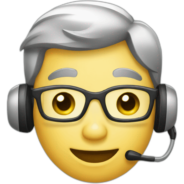 call center emoji