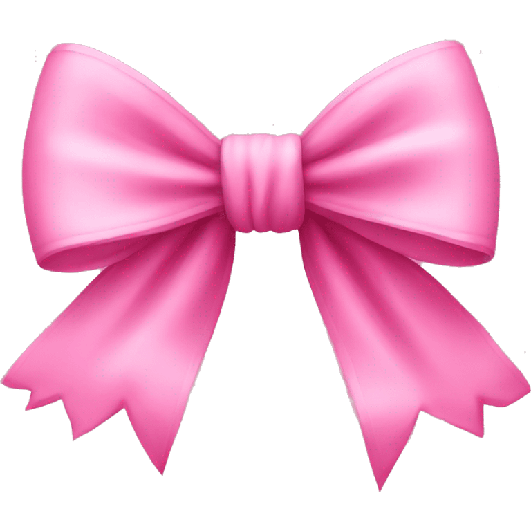 Pink bow emoji