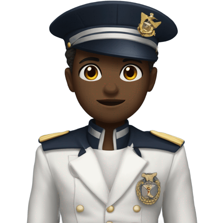 Navy cadet  emoji