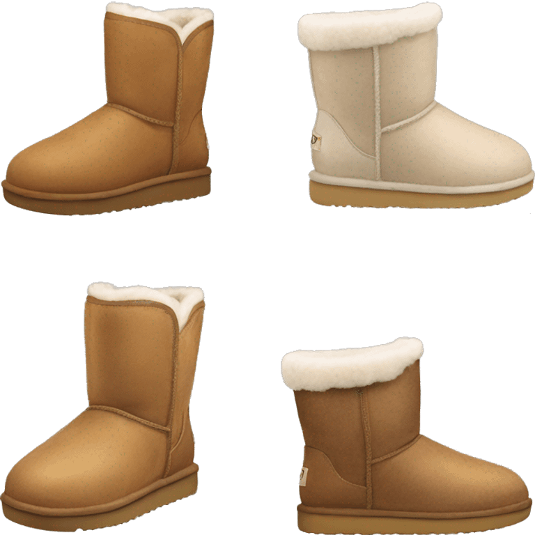 ugg shoes emoji