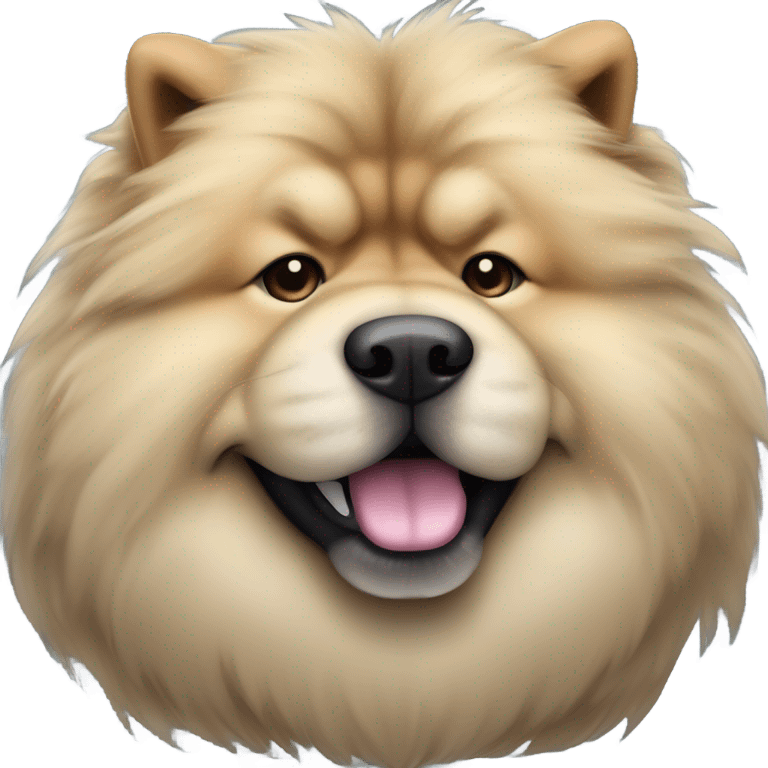 Chow chow emoji