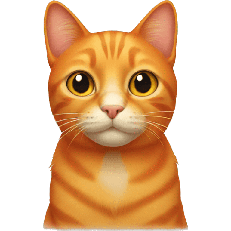 orange cat emoji