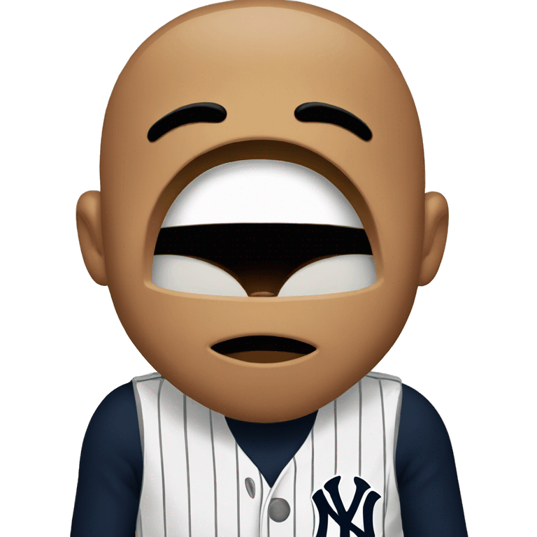 Yankees crying emoji