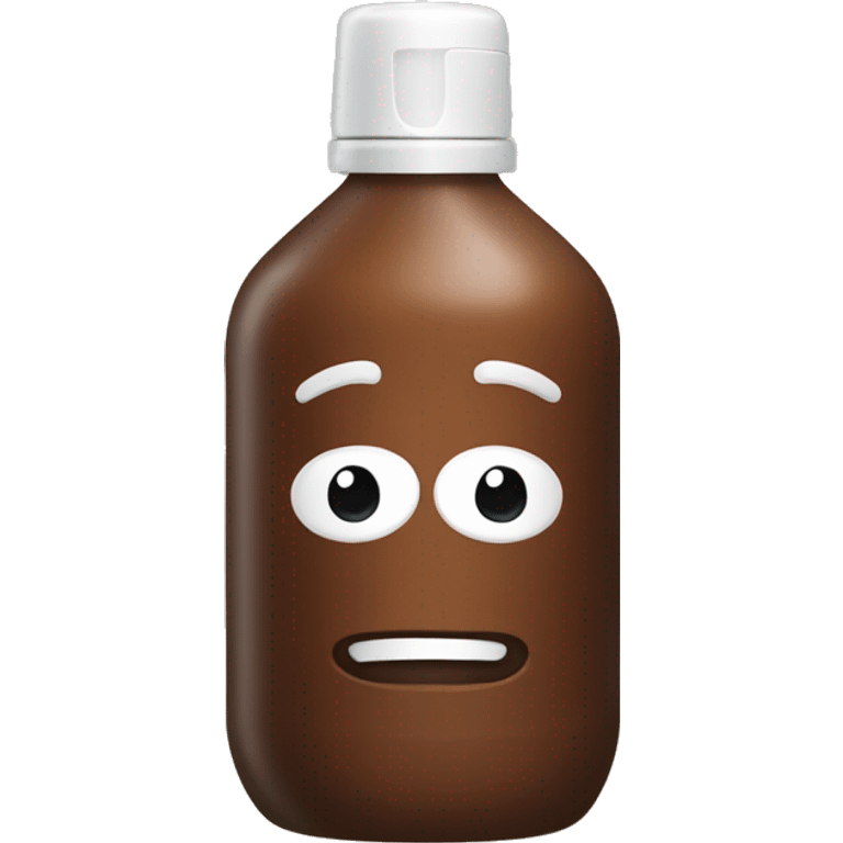 brown gel bottle emoji