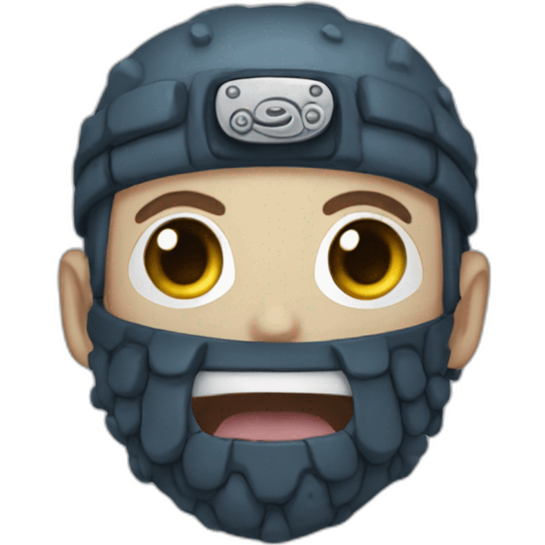 cute kraken mashup naruto face emoji