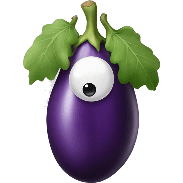 Eggplant in hole emoji