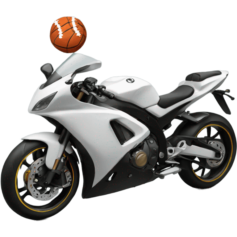 sports bike  emoji