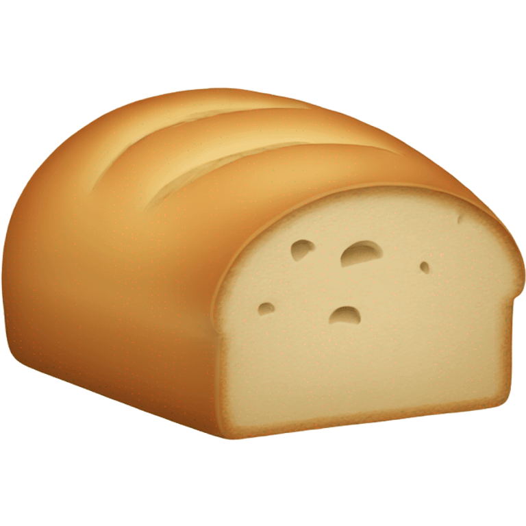 Half circle loaf of bread emoji