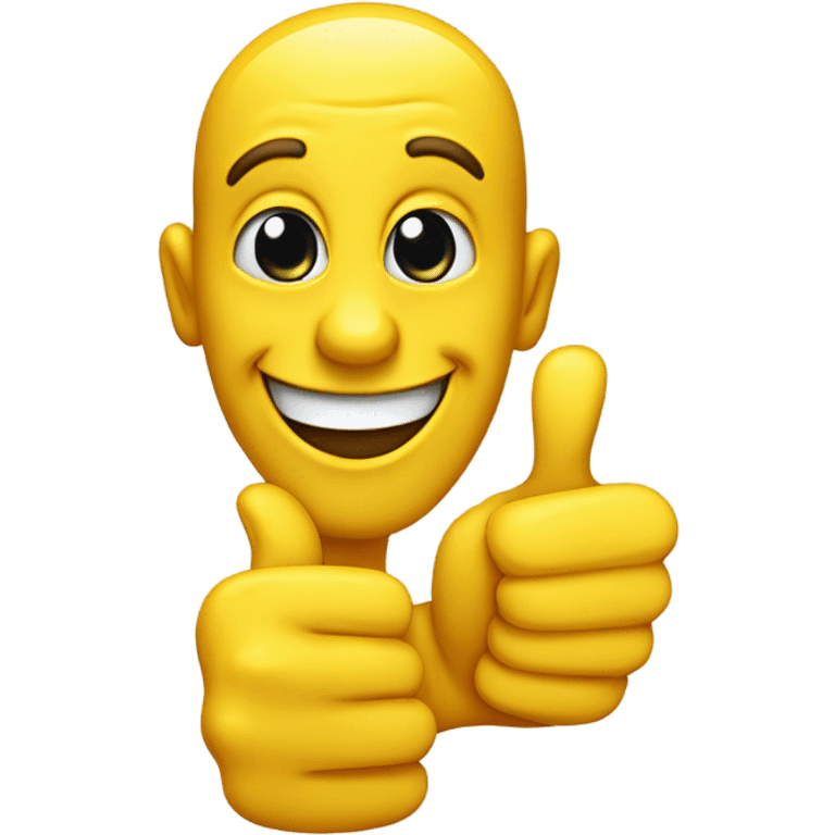 laughing emoji with thumbs up  emoji