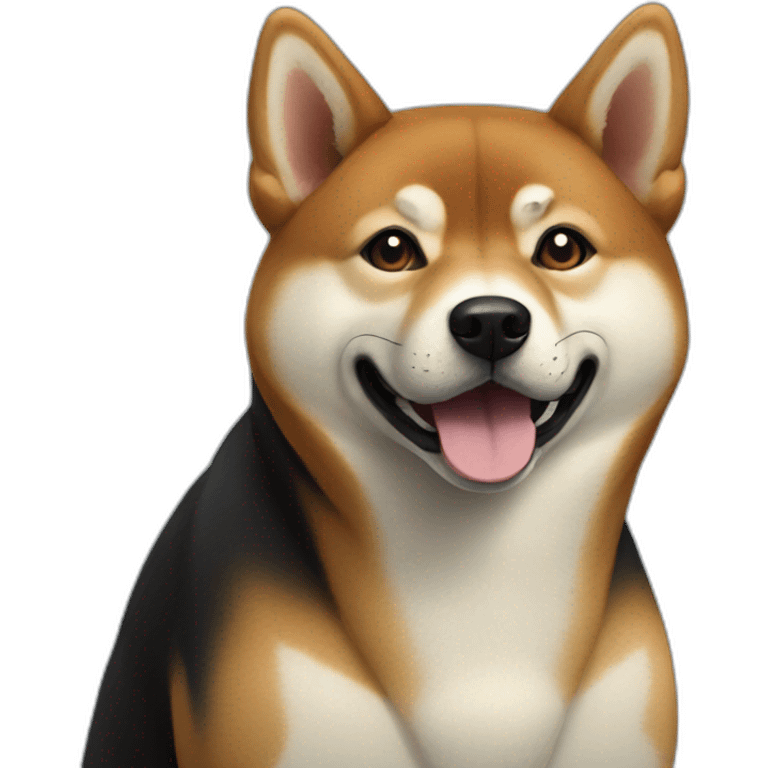 black-Shiba-Inu emoji