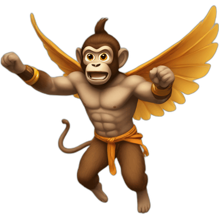 Flying Hanuman  emoji