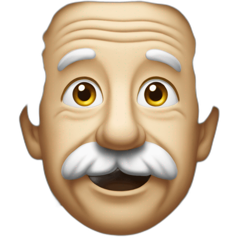 Einstein chevauchant un âne  emoji