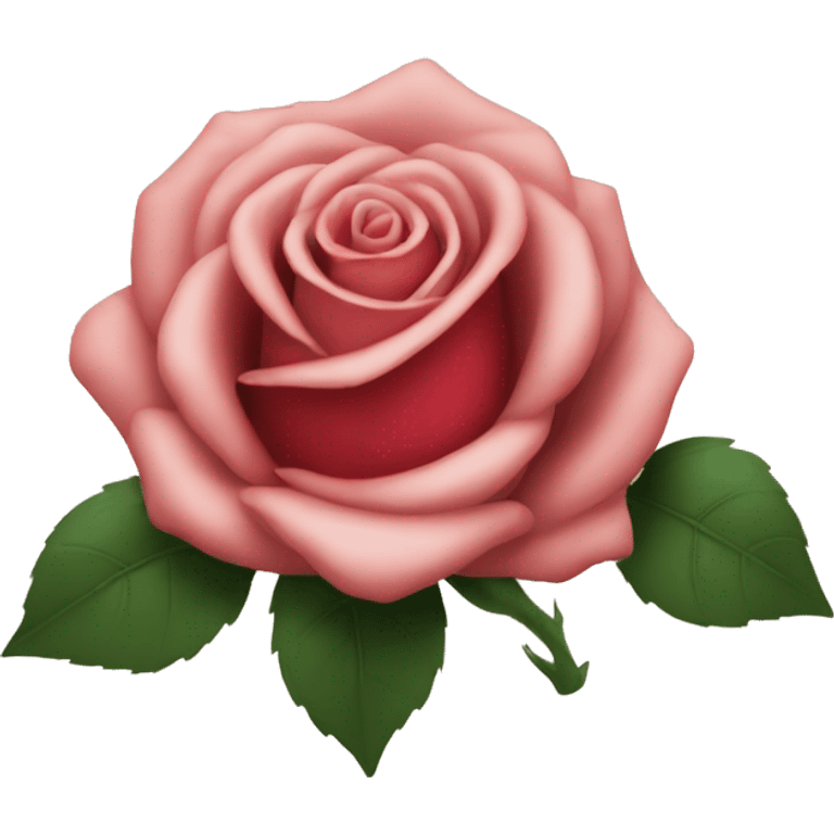 Rose and Time emoji