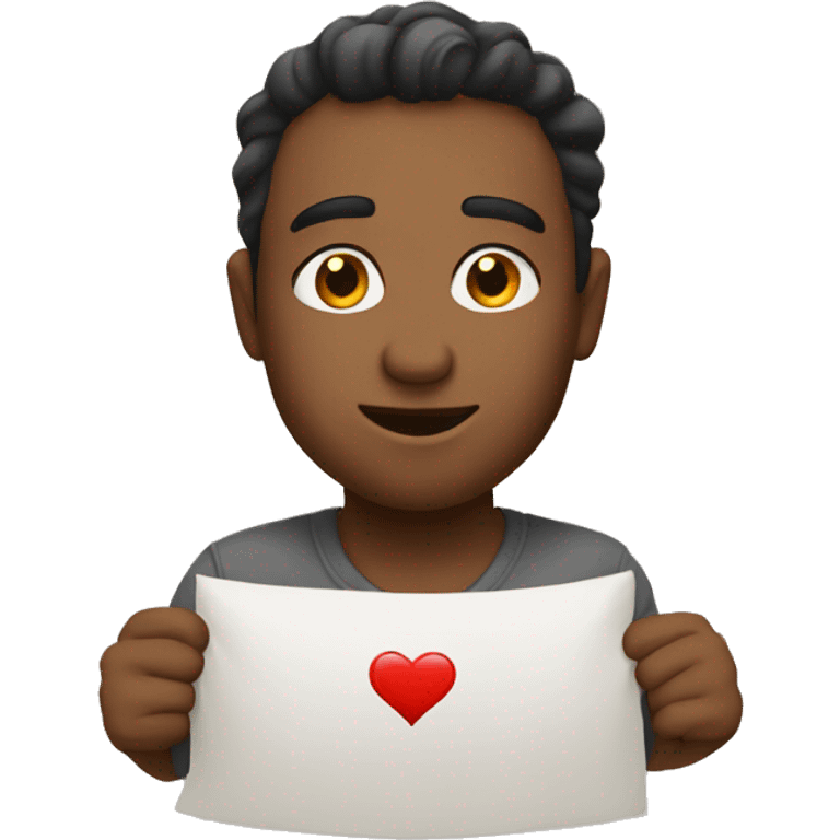 hart love message  emoji