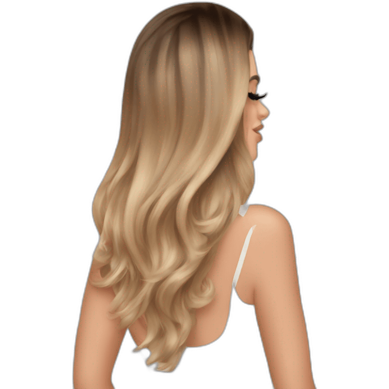 khloe-kardashian-from-behind emoji