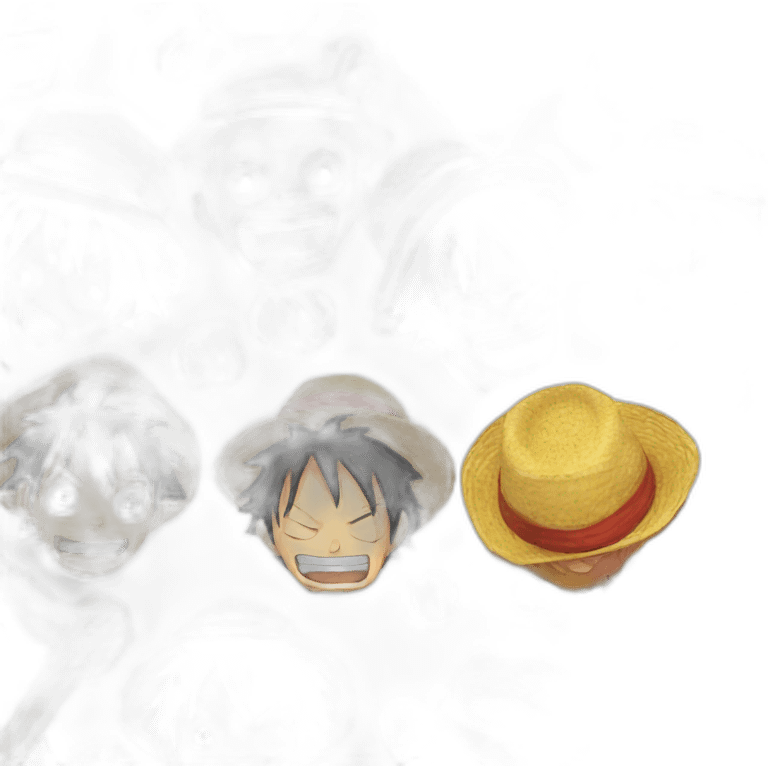 Luffy adulte One piece emoji