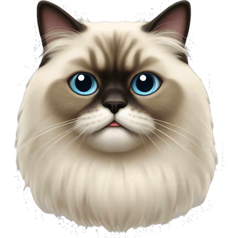 Himalayan cat emoji