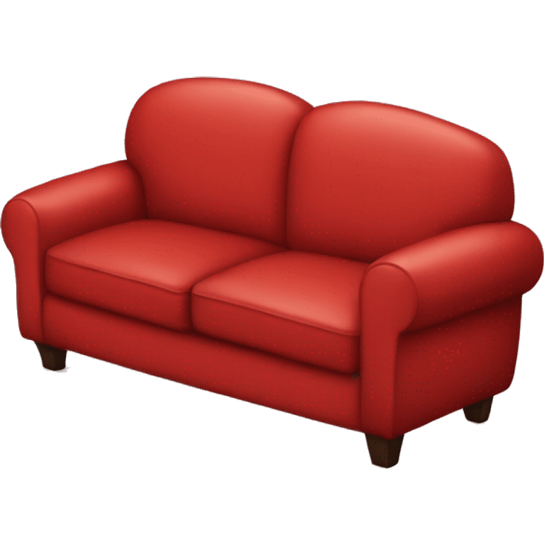 Red couch emoji