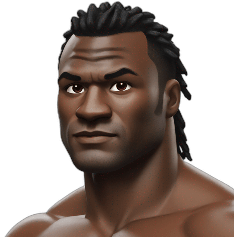 Francis Ngannou emoji