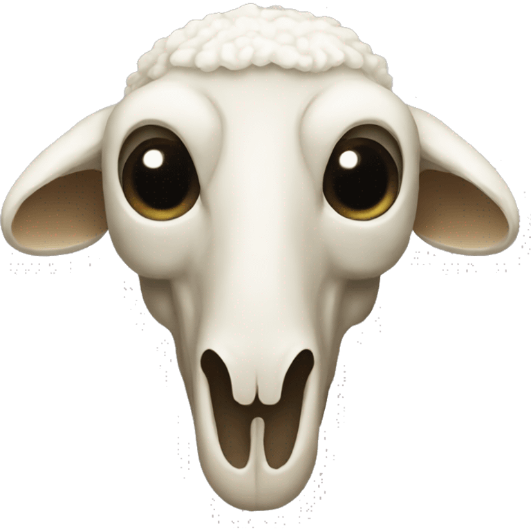 sheep skull emoji emoji