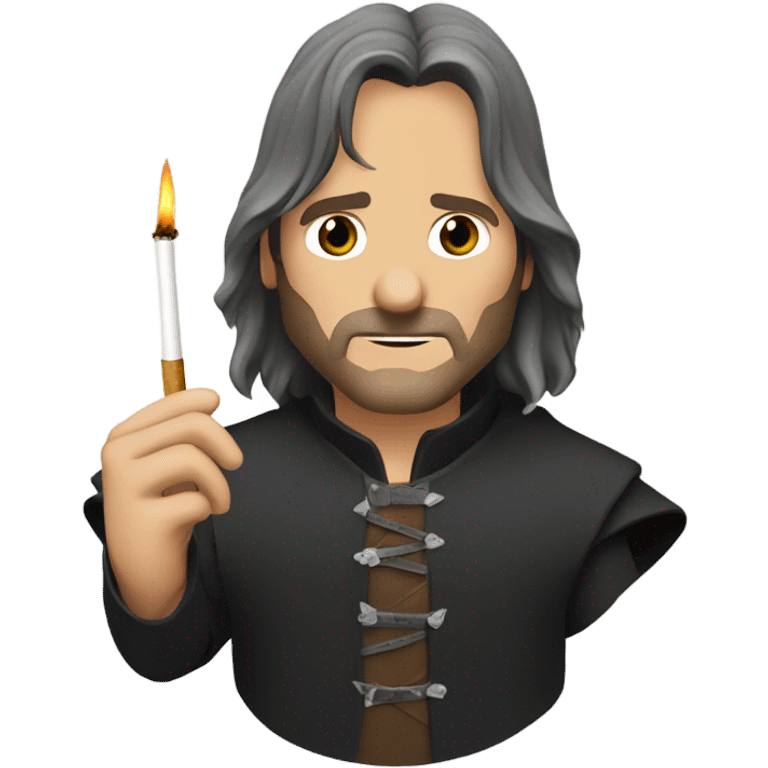 Aragorn cigarette emoji