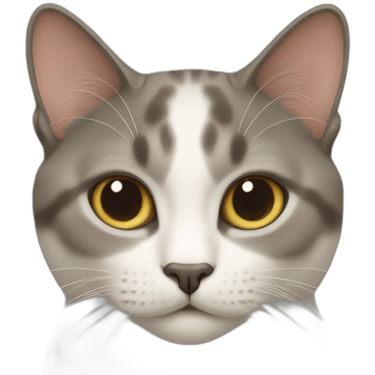 a twin heads cat emoji