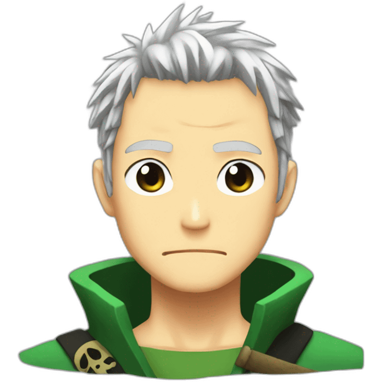 zoro so sad emoji