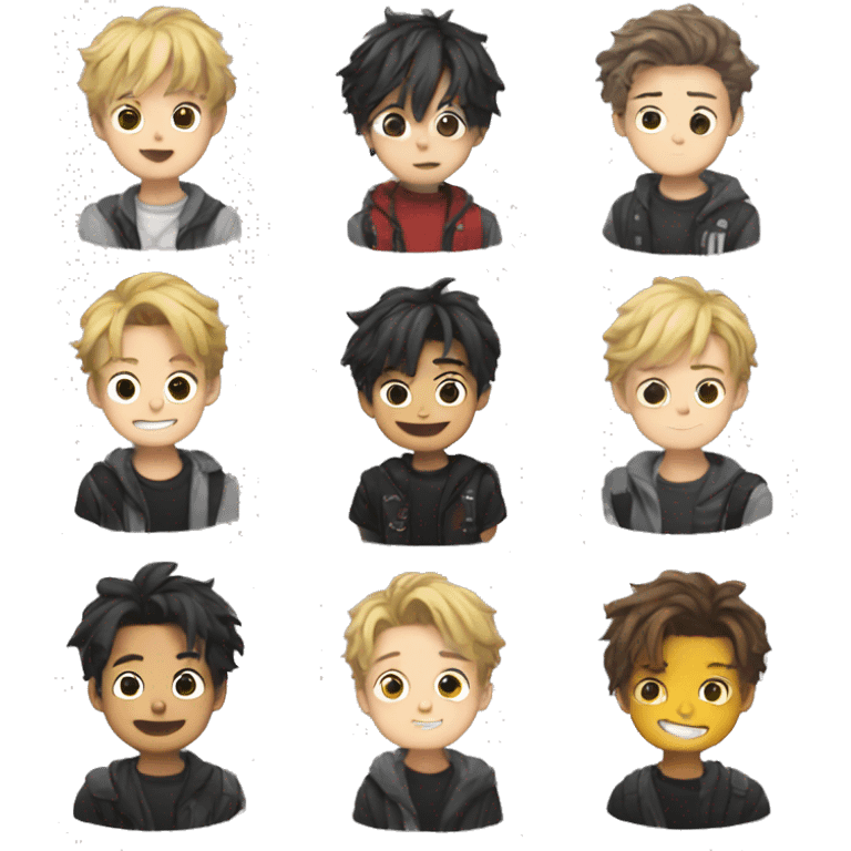 stray kids  emoji