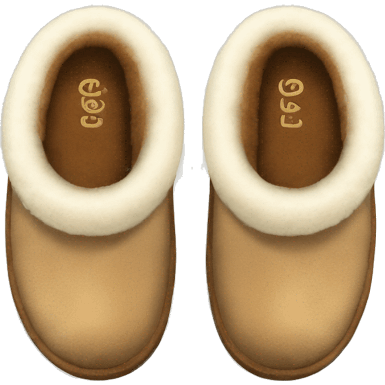 UGG tazz slippers emoji