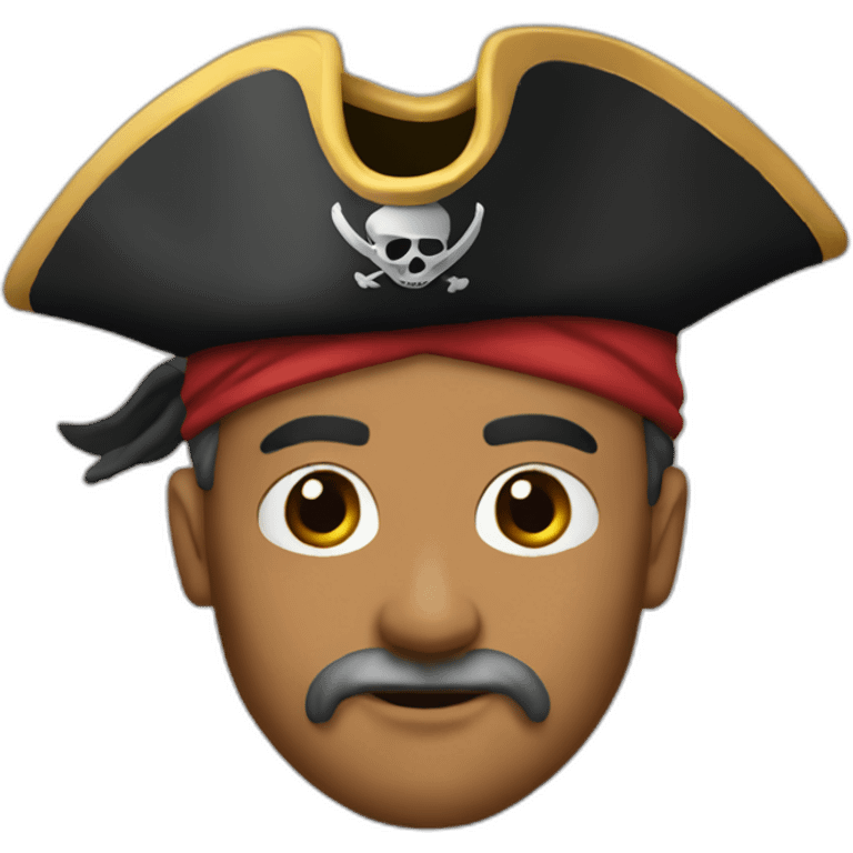 pirate drummer no beard emoji