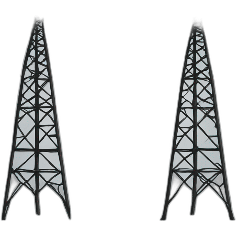 tower of transmission lines emoji