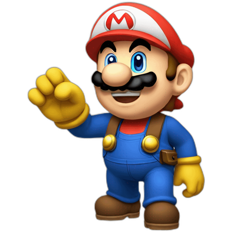 Mario al pokemon emoji