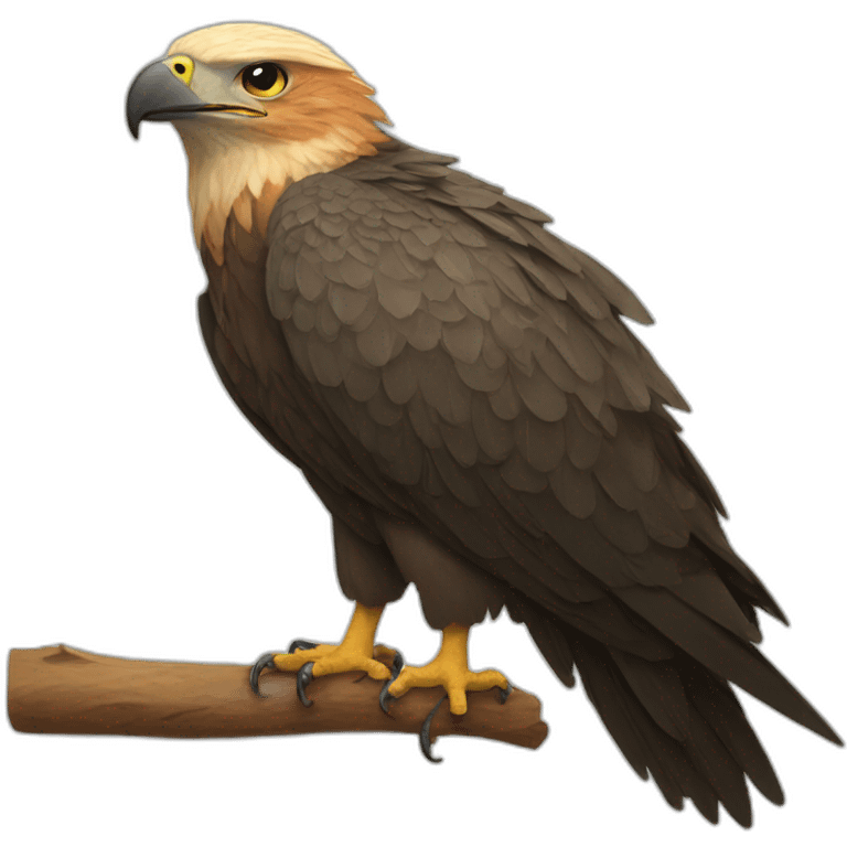 Águila real emoji