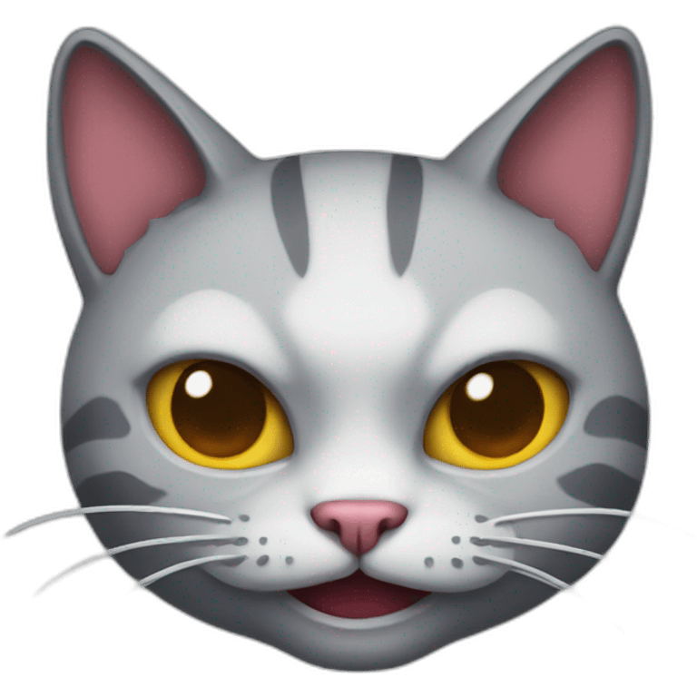 evil cat emoji