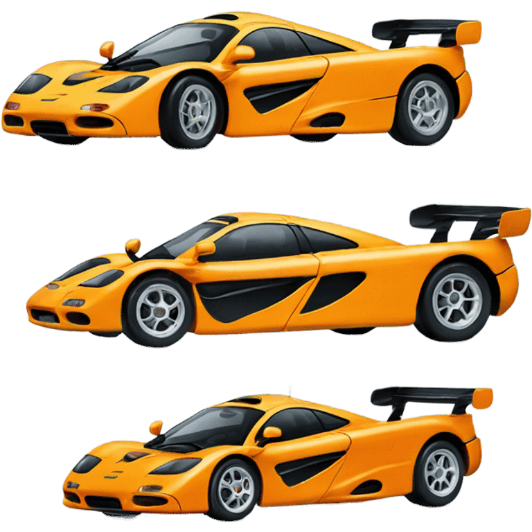 Make a McLaren f1 car emoji