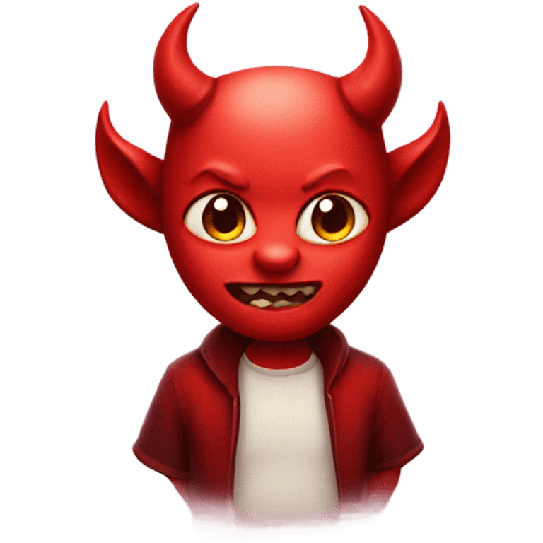 Cute devil  emoji