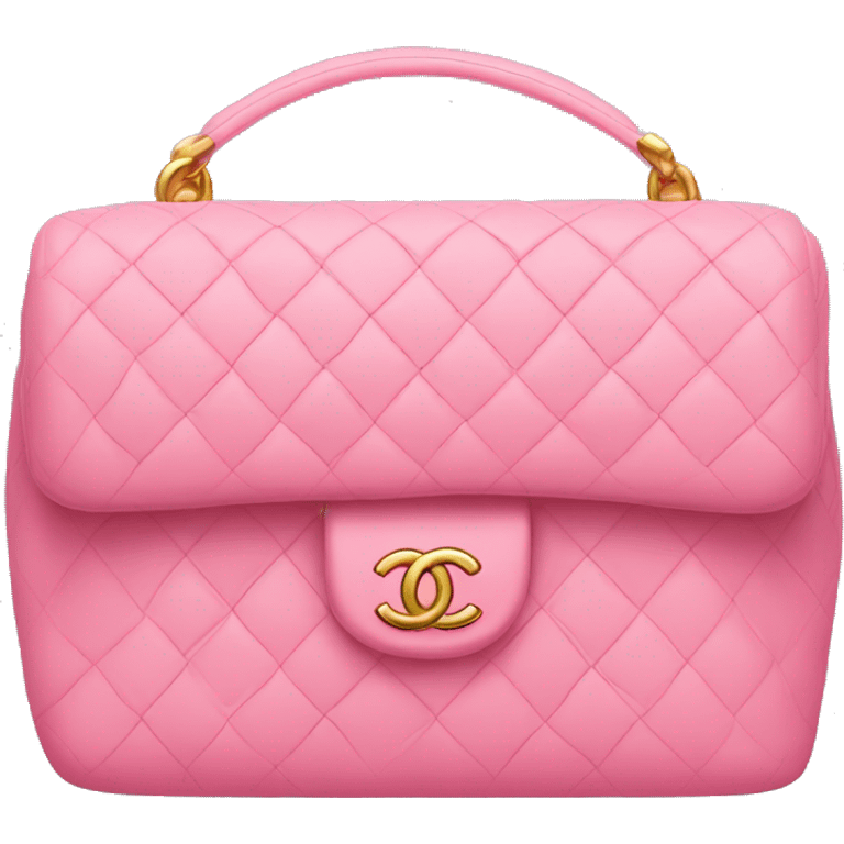 Pink Chanel bag emoji