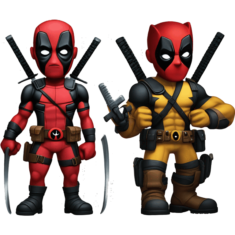 Deadpool wolverine emoji