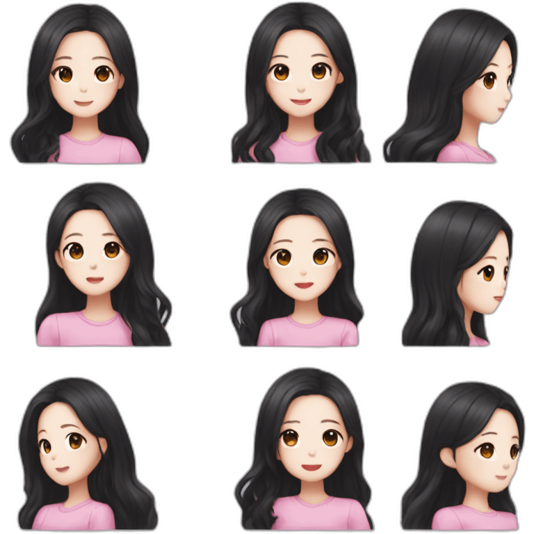 Jisoo from blackpink emoji