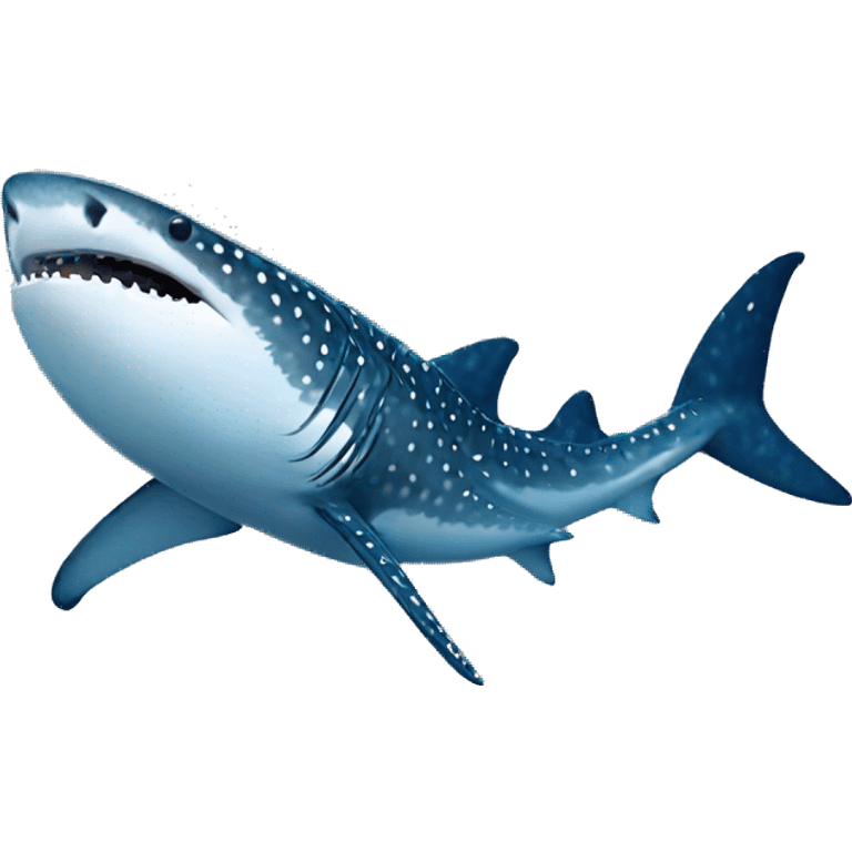 Whale shark emoji