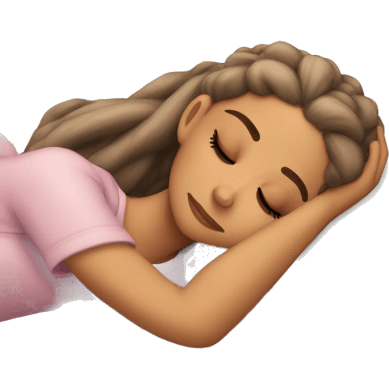 Ariana Grande sleeping emoji