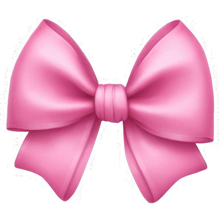 Pink bow emoji