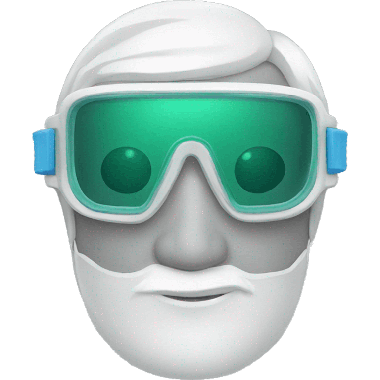 goggles for laboratory emoji