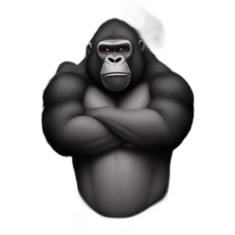 Buff Gorilla is loving Kim Kardashian emoji