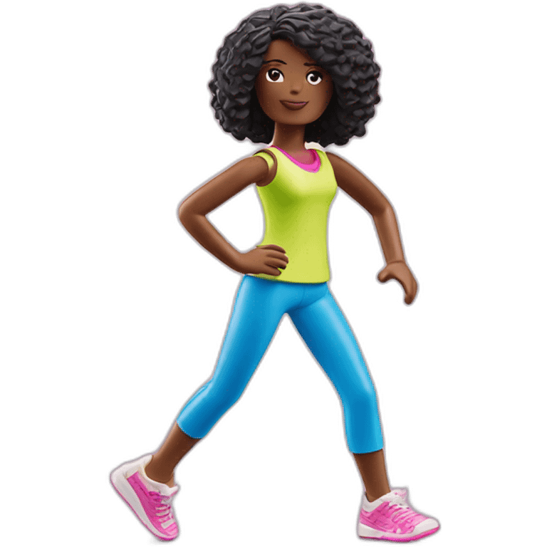 zumba girl playmobil emoji